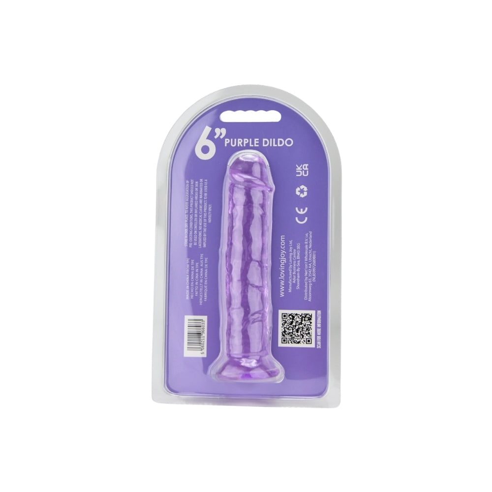 Loving Joy 6 Inch Realistic Suction Cup Dildo
