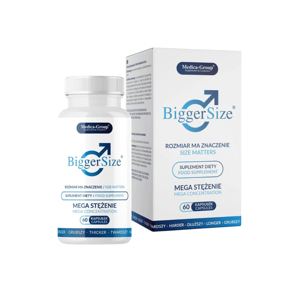 Bigger Size Tablets (60 Pack) – Natural Sexual Performance Enhancer Supplement
