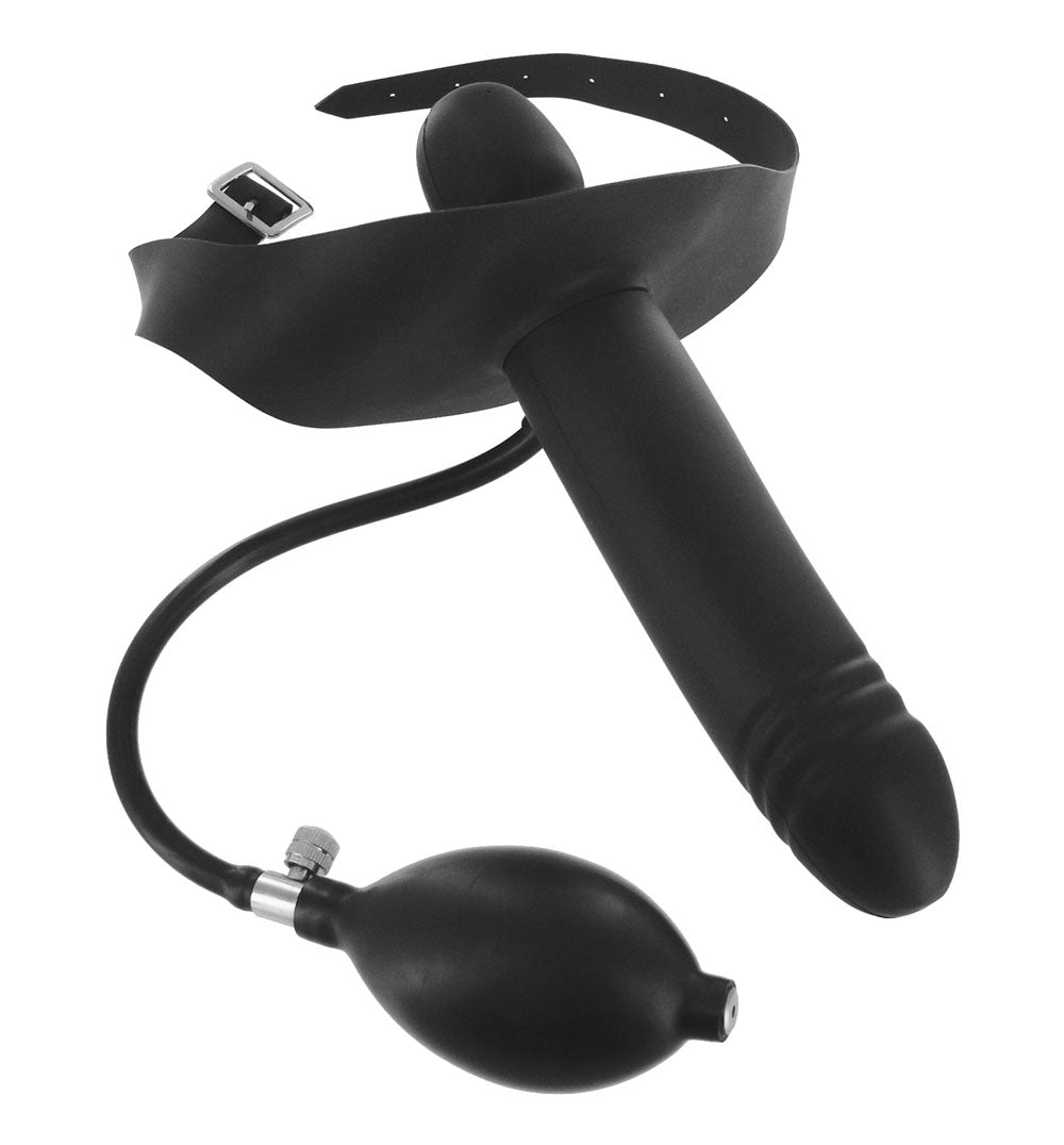 Master Series Inflatable Gag With Dildo – Inflatable Gag and Dildo