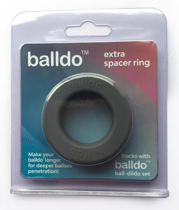 Balldo Single Spacer Ring Grey Extra Spacer for Ball-Dildo Set