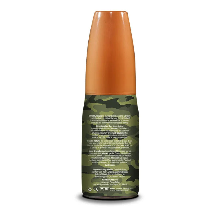 Gun Oil Natural – Body-Conscious Botanical Lubricant