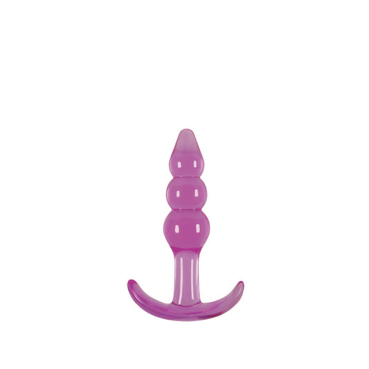 Jelly Rancher Ripple T-Plug – 10.9 cm Soft Body-Safe Butt Plug