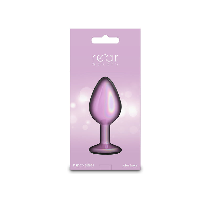 Rear Assets Iridescent Medium – Lightweight 8.2 cm Butt Plug