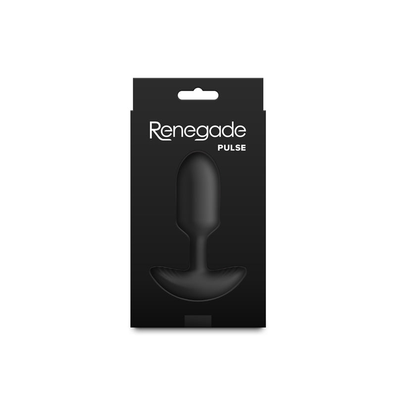 Renegade Pulse – Waterproof USB Rechargeable 11 cm Vibrating Butt Plug