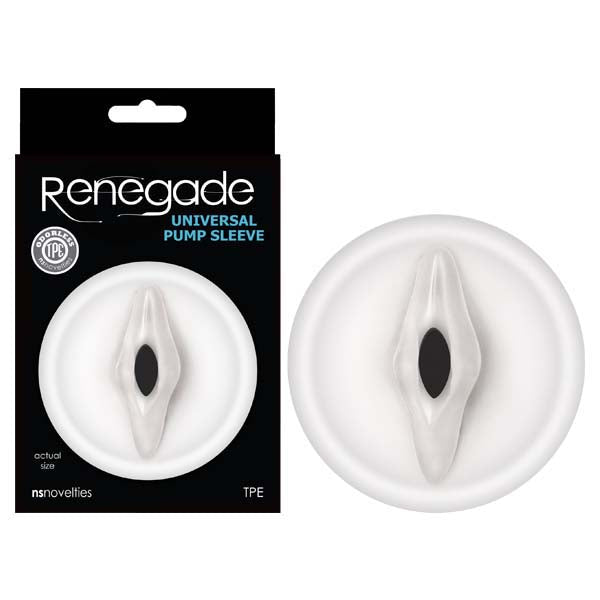Renegade Universal Pump Sleeve (Clear) – Soft 2.5 Inch Penis Pump Sleeve