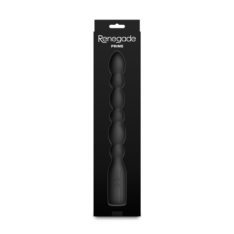 Renegade Prime – USB Rechargeable Waterproof 8.5 Inch Vibrating Anal Beads