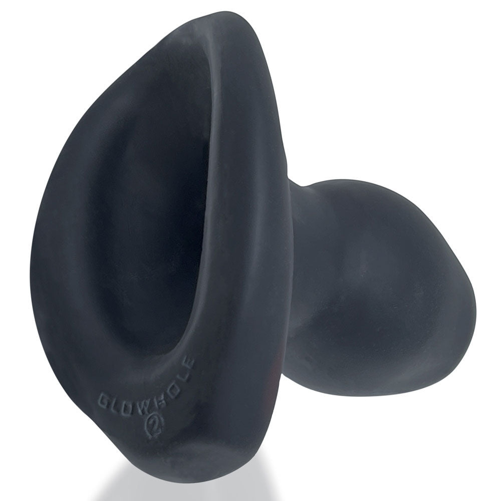 Morph Hole 1 (Black Ice) – Small Silicone Gaping Plug