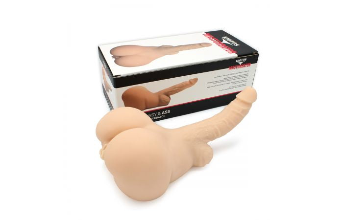 Kiotos 2-in-1 Masturbator and Dildo – Realistic TPE Toy