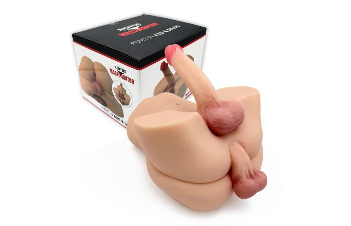 Kiotos Penis In Ass And Dildo Masturbator – Realistic Masturbator