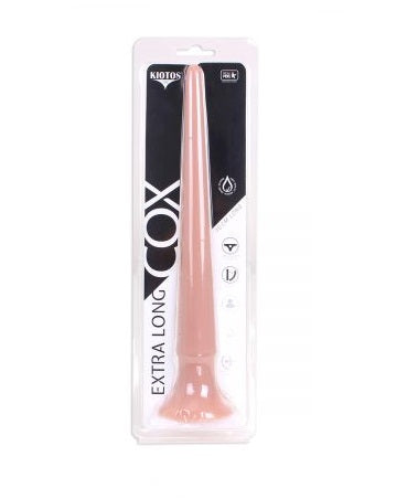 Kiotos COX Flesh 037 Extra Long Smooth Suction Cup Dildo Size S