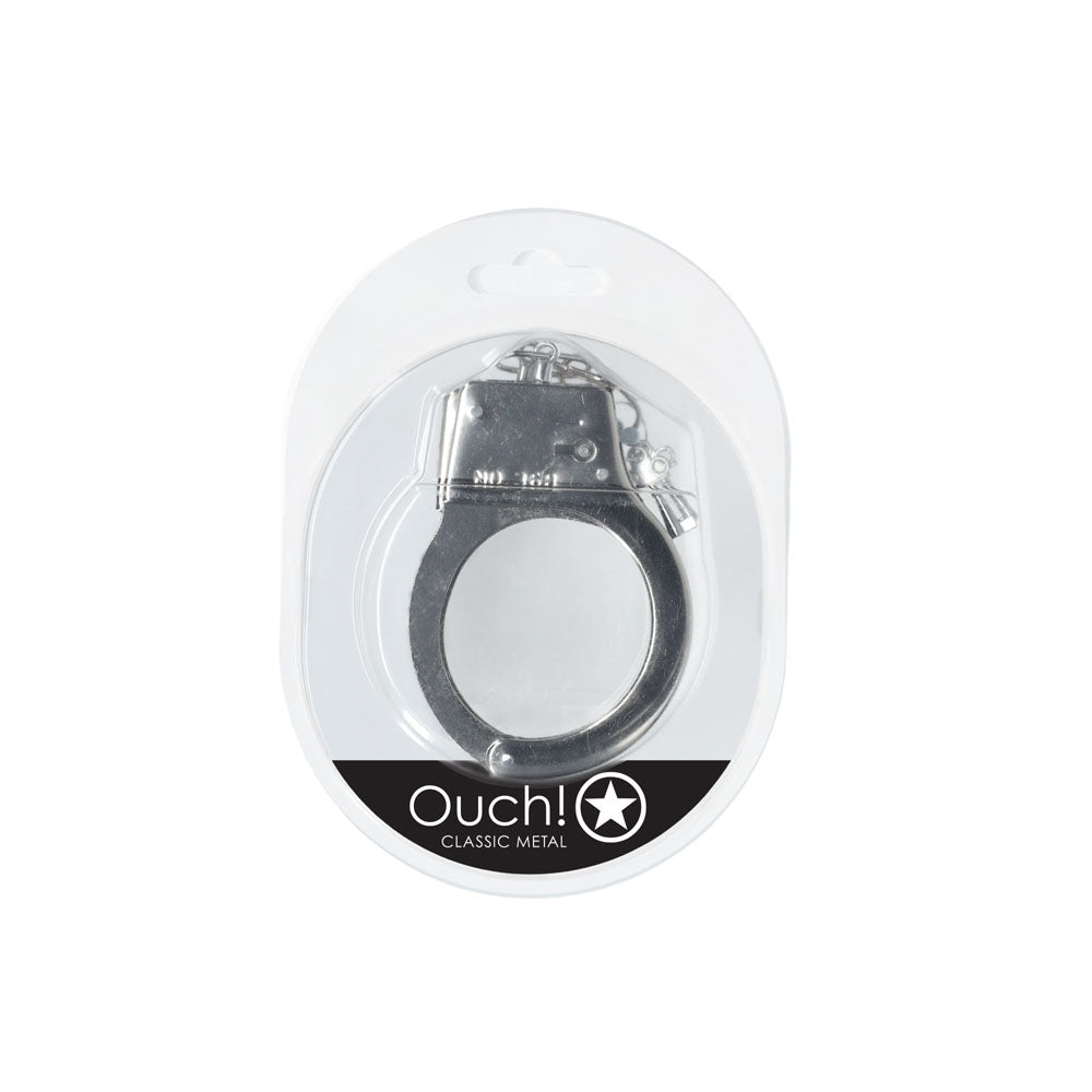 Ouch! Classic Metal Cuffs (Silver) – Metal Restraints