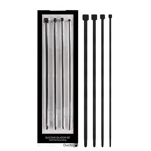 Ouch Urethral Sounding Dilator Set – Silicone Medical Urethral Sound Set