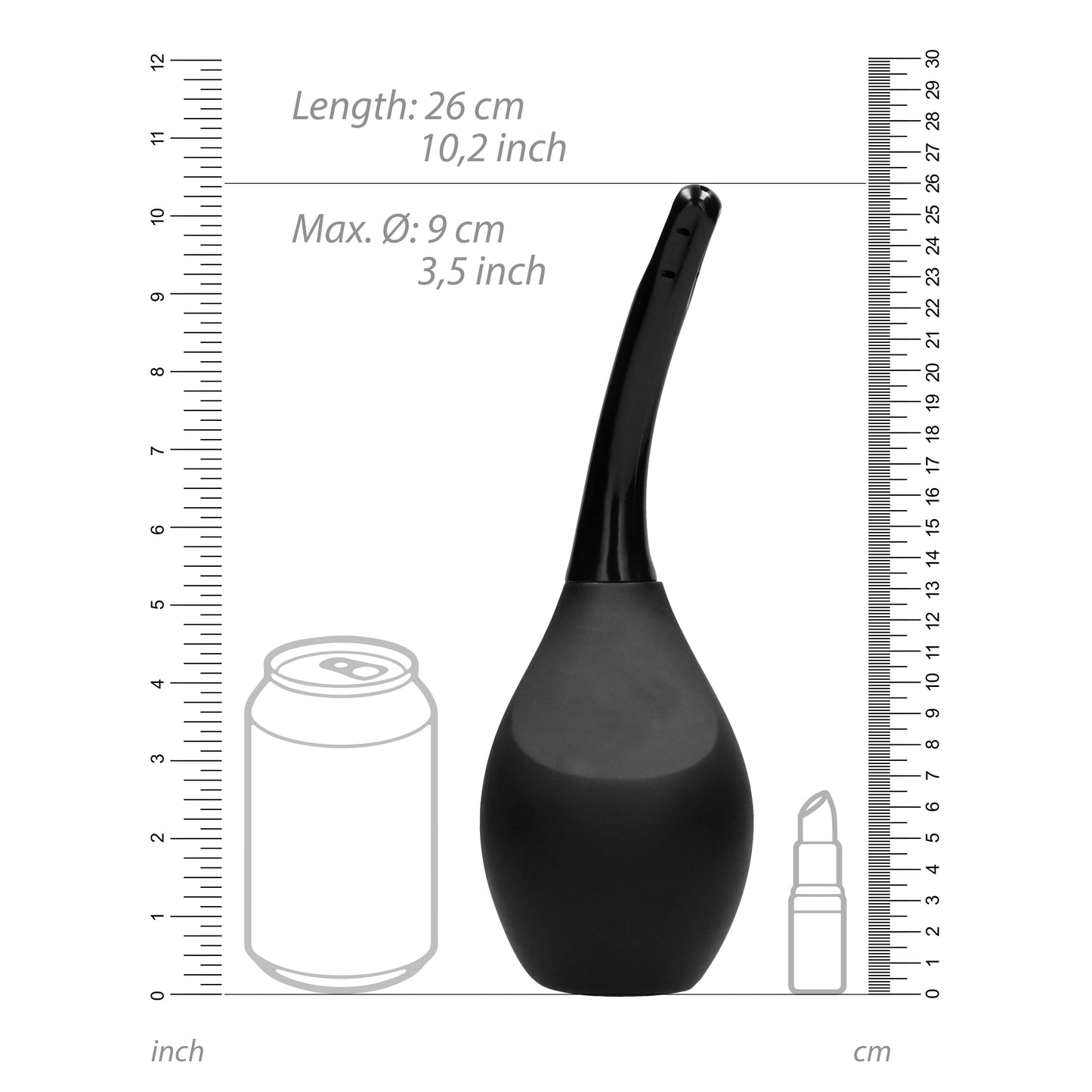 Ouch Intimate Douche – Hygienic PVC Douche Cleaner