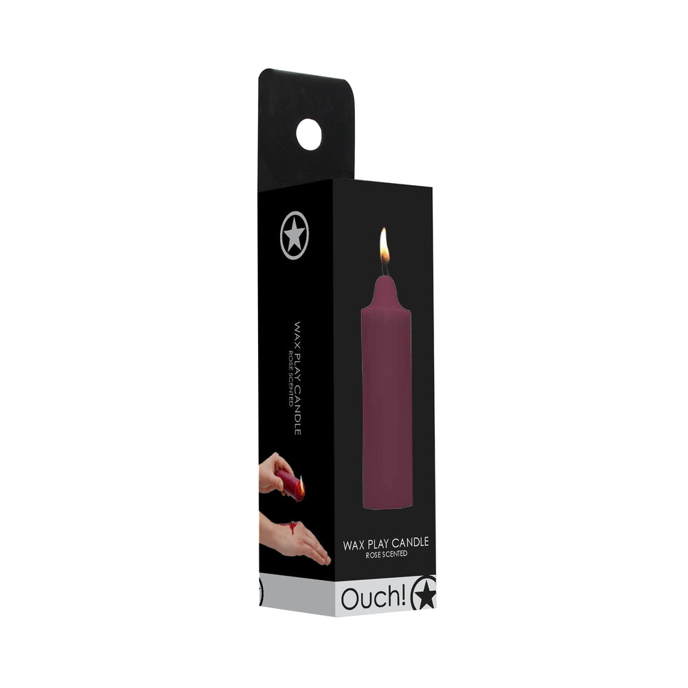Ouch Wax Play Candle – Rose Scented Wax Play Candle
