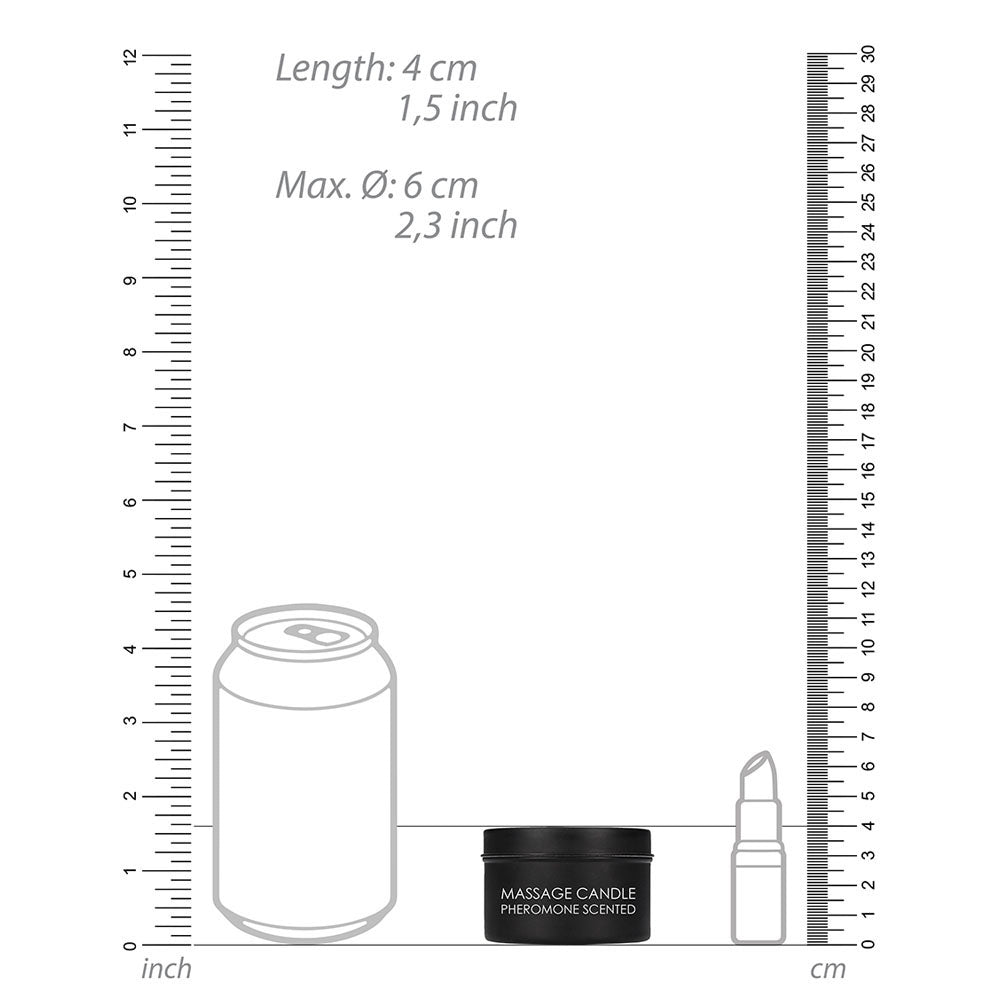 Ouch Massage Candle – Pheromone Scented 100g Massage Oil Candle