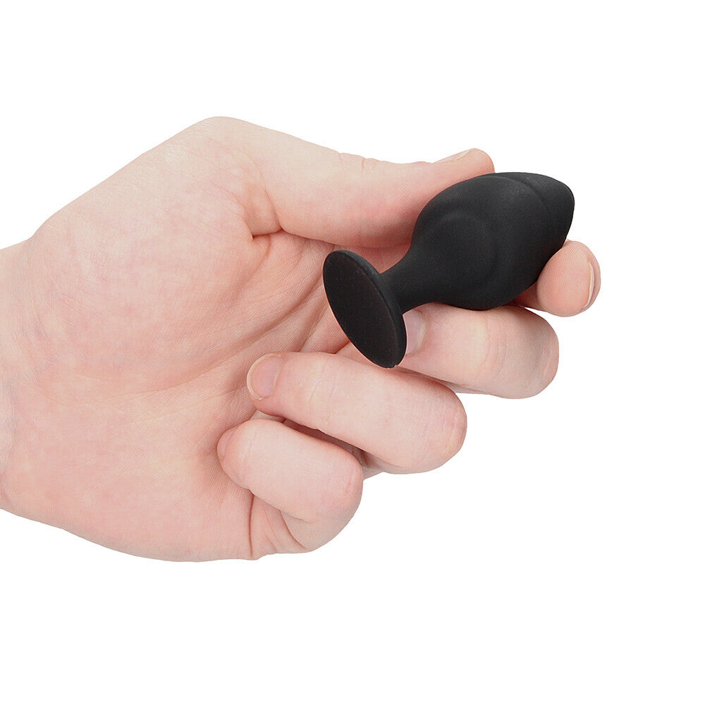 Ouch Silicone Swirled Butt Plug Set – Silicone Butt Plug Set