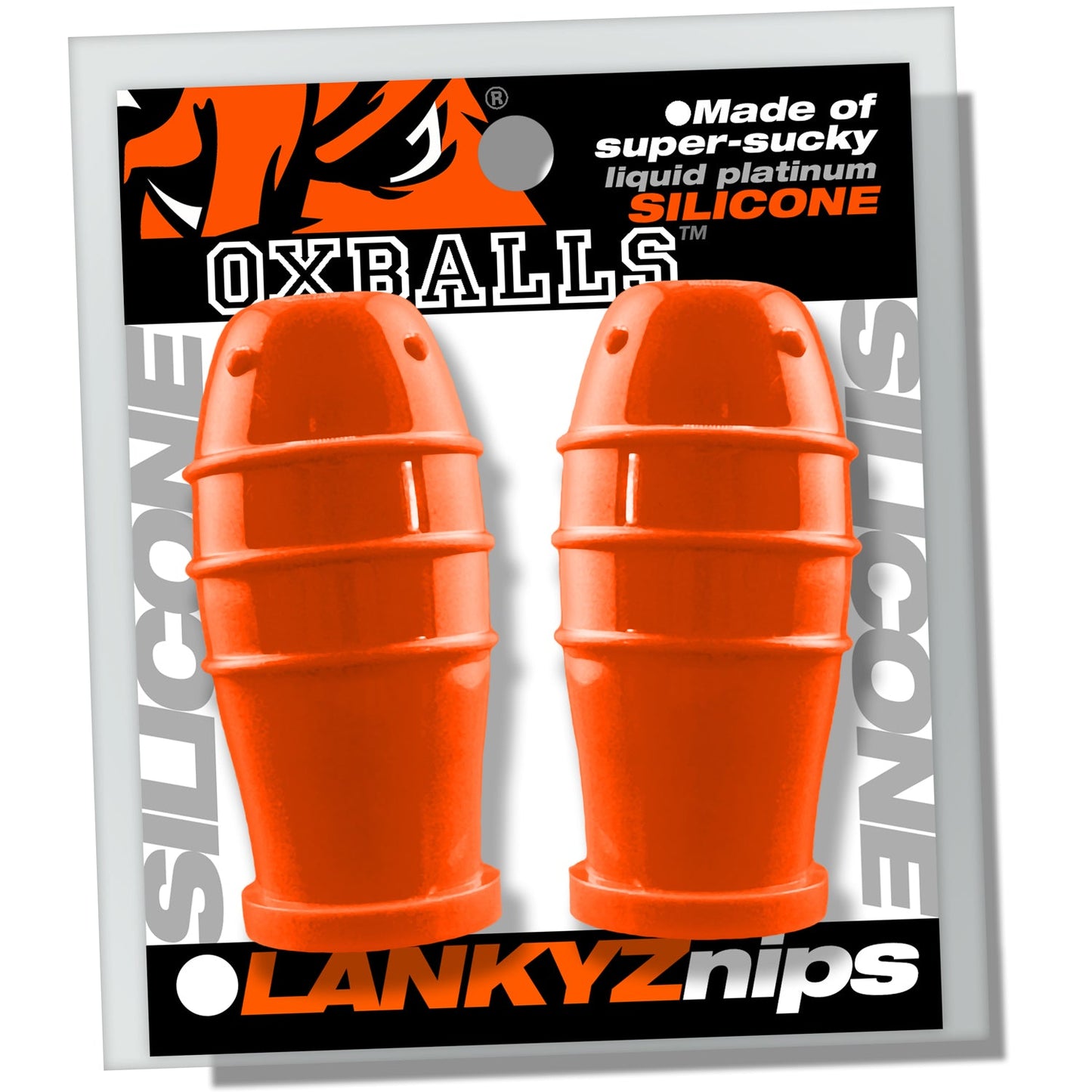 Oxballs Lankyz (Orange) – Silicone Nipsuckers