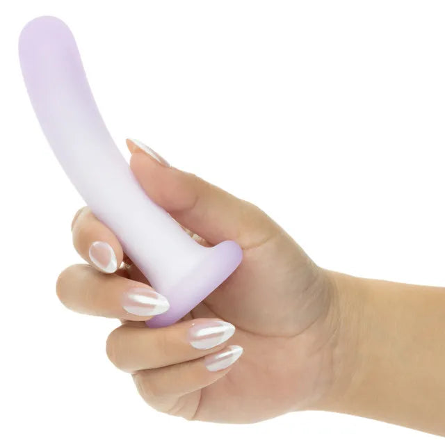 Lavender Haze Slender Curved Probe (Purple) – 4.5" Waterproof Curved Vibrator