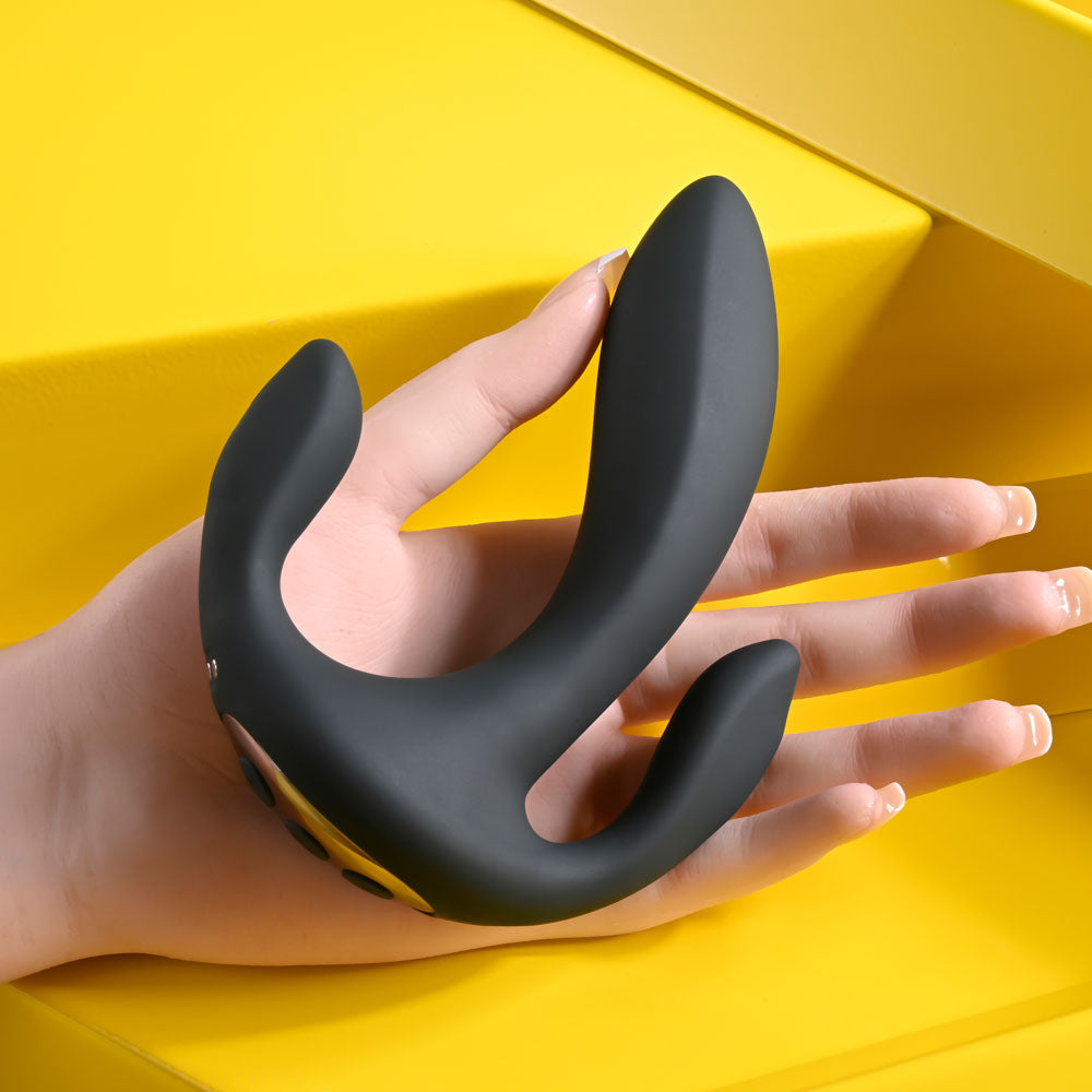Playboy Pleasure - TRIPLE THREAT 3 Head Stimulator 13.5cm