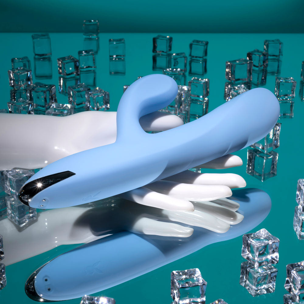 Playboy Pleasure Up and Away Rabbit Vibrator 26.7 cm Rechargeable