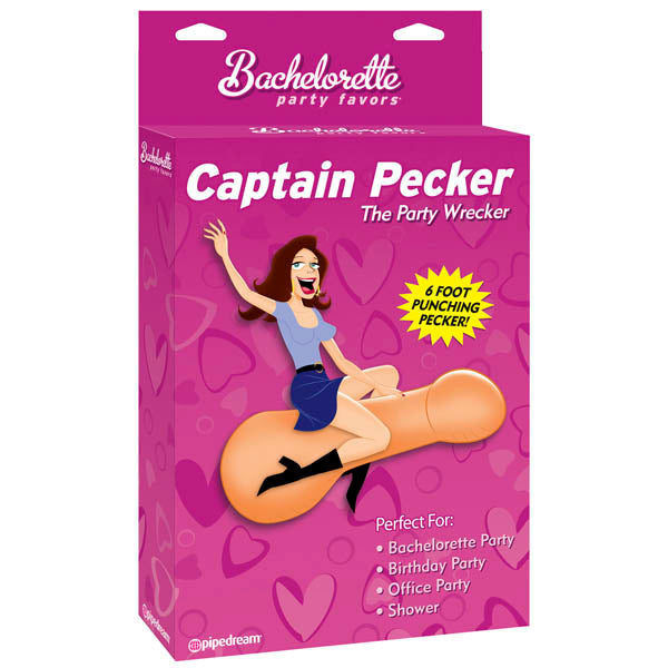 Captain Pecker Inflatable Penis Party Toy
