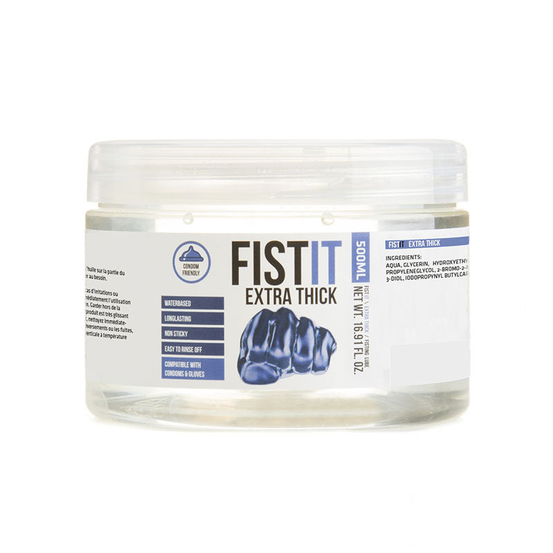 Pharmquests Fist-It Extra Thick – Water-Based Lubricant 500 ml Tub