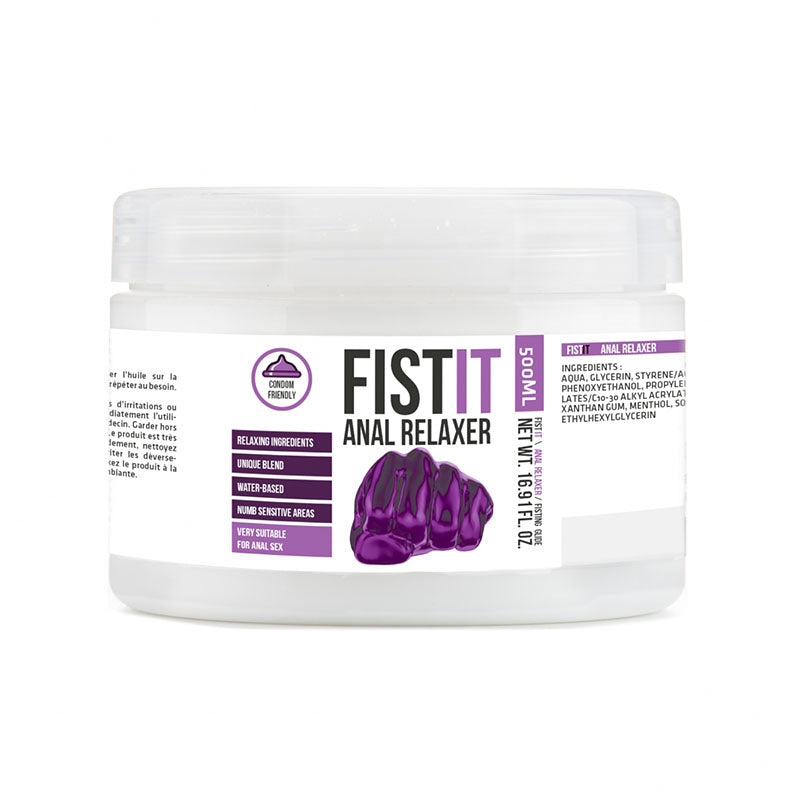Pharmquests Fist-It – Water-Based Relaxing Anal Lubricant 500 ml Tub