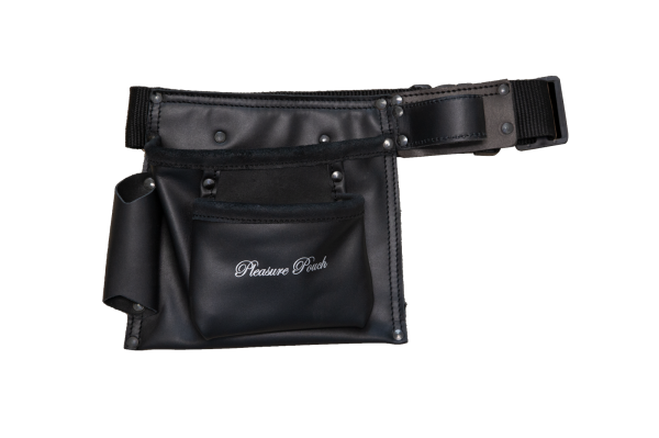 Love Hamma Black Pleasure Pouch Adjustable Hands-Free Storage Belt