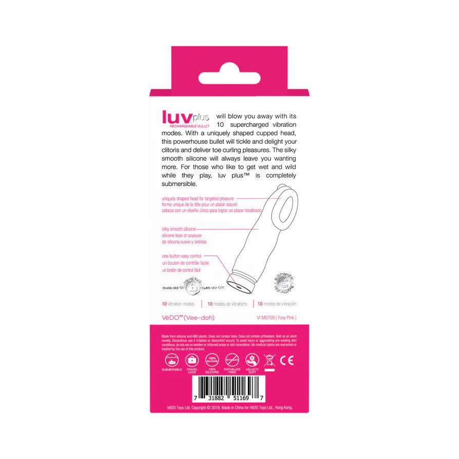 Luv Plus Mini Vibe Turquoise with 10 Modes