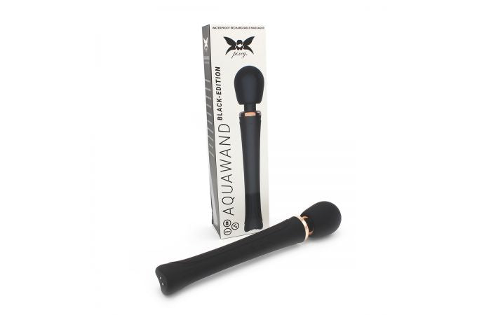 Pixey Aquawand Black Edition – Silent Powerful Massage Wand