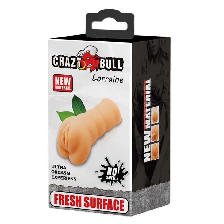 Crazy Bull Lorraine – Realistic Vagina Stroker 14.8 cm