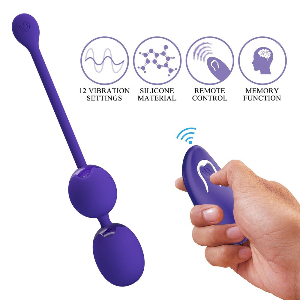 Pretty Love Willie Youth – Remote-Controlled Vibrating Kegel Balls