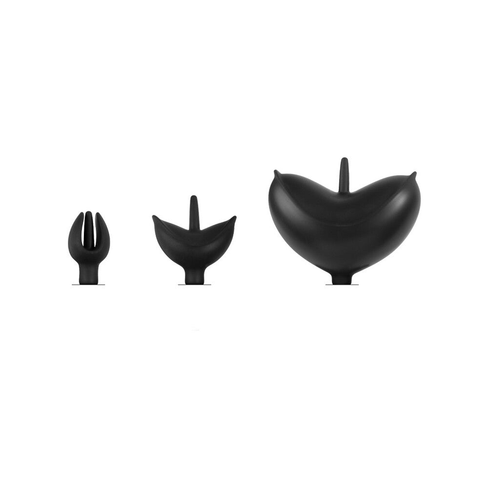 Rimba Latex Play Inflatable Tulip-Shaped Anal Plug