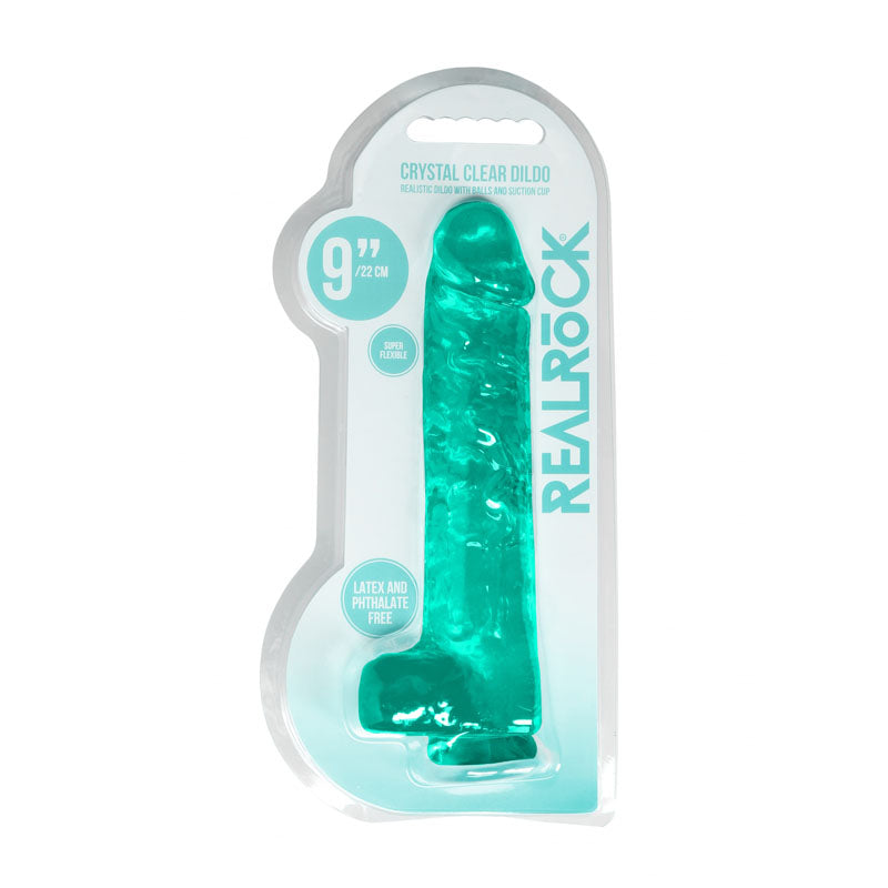 RealRock Realistic Dildo With Balls 9 Inch – Realistic Dildo
