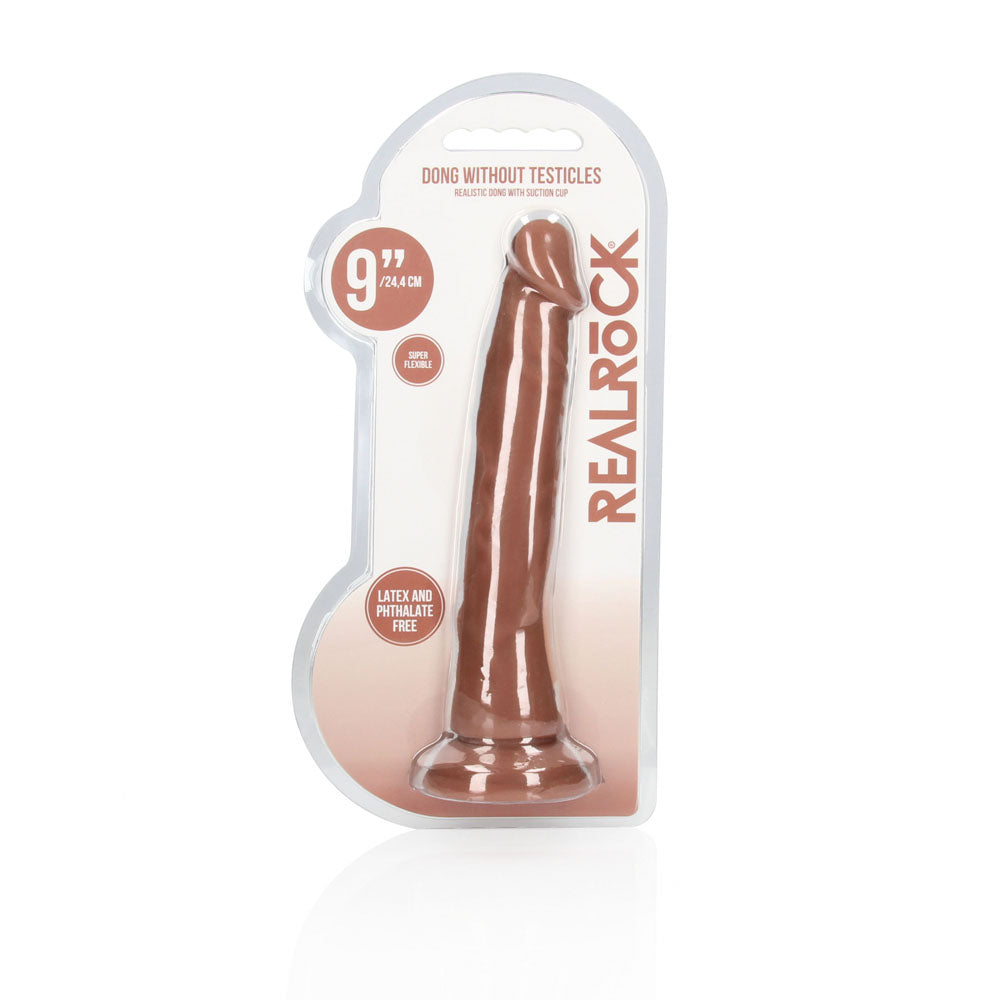 REALROCK 9 Inch Realistic Phthalate-Free Dildo
