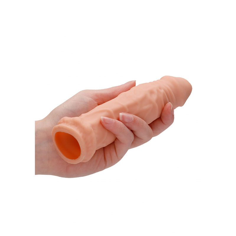 Realrock 6 Inch Realistic Penis Sleeve 15.2 cm Penis Extension Sleeve