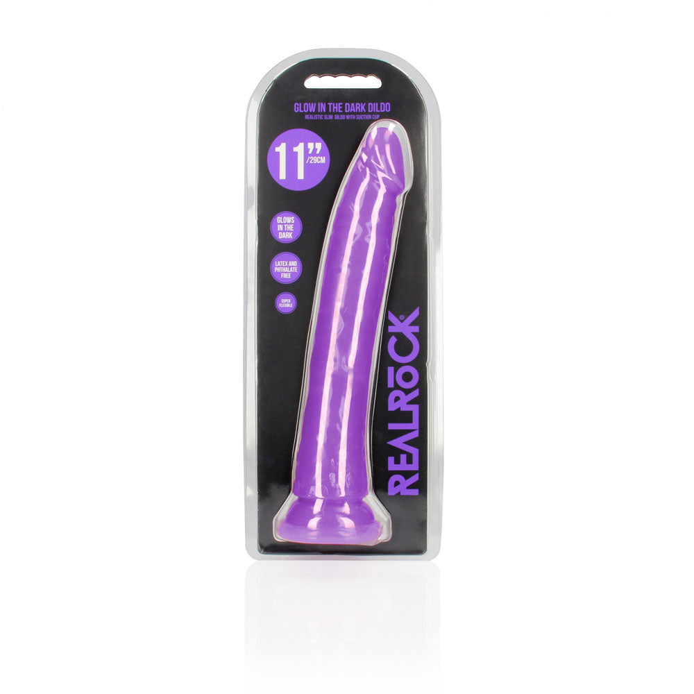 Realrock Slim Glow in the Dark 29 cm Dildo
