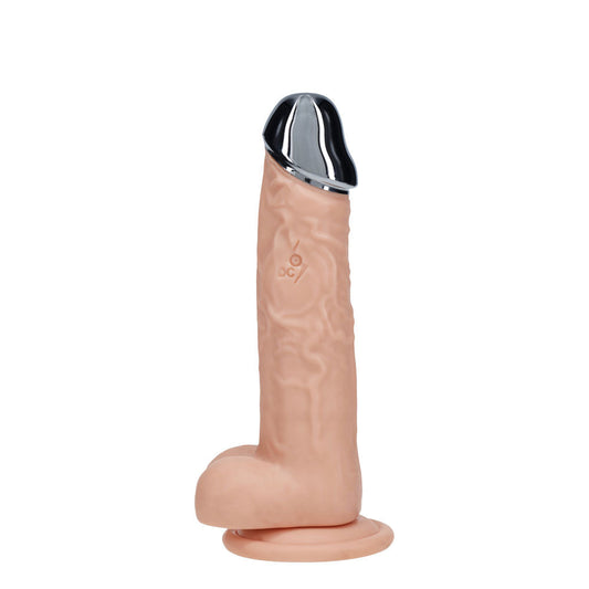RealRock Metal Head 6 Inch Rechargeable Vibrating Dildo with Remote