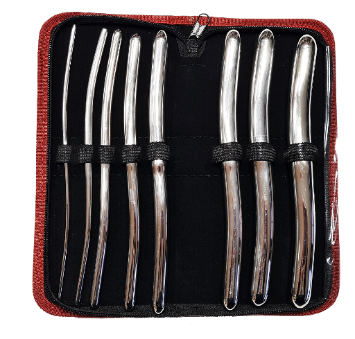 Rouge Stainless Steel Hegar Dilator Set