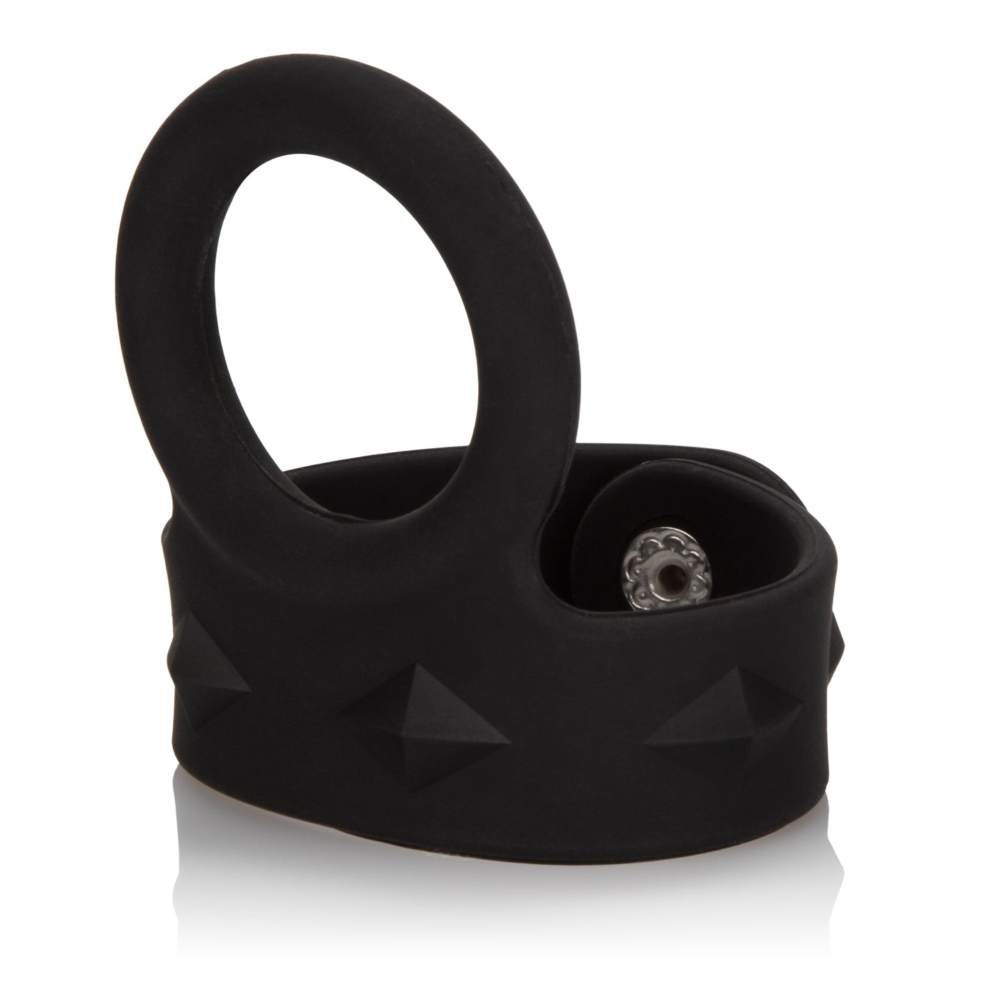 Silicone Adjustable Tri-Snap Scrotum Support Ring Large – Comfortable Silicone Support Ring