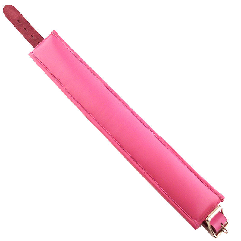 Rouge Garments Pink Padded Leather Collar