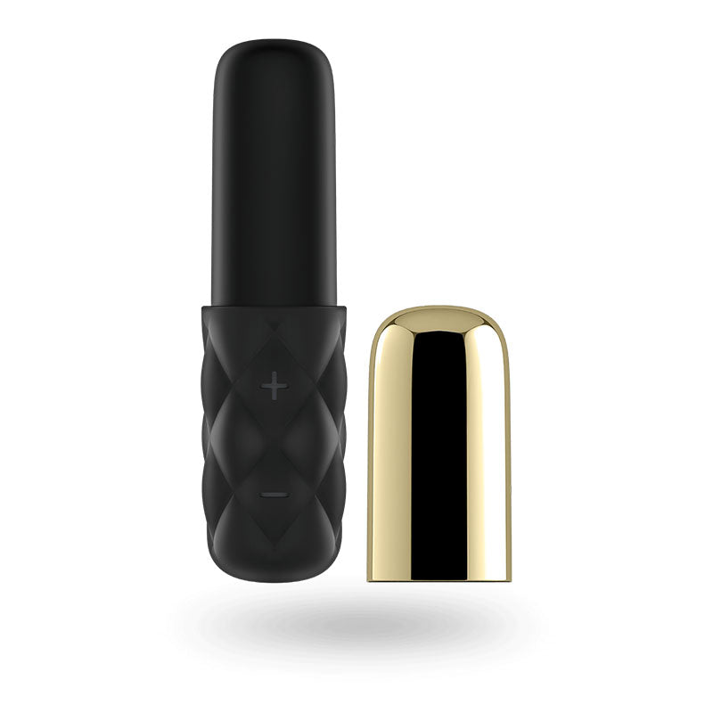 Satisfyer Mini Sparking Darling (Gold/Black) – USB Rechargeable Mini Vibrator