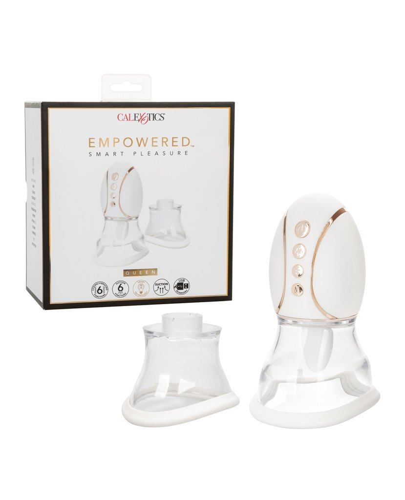 Empowered Smart Pleasure Queen – Suction and Vibrating Clitoral Stimulator