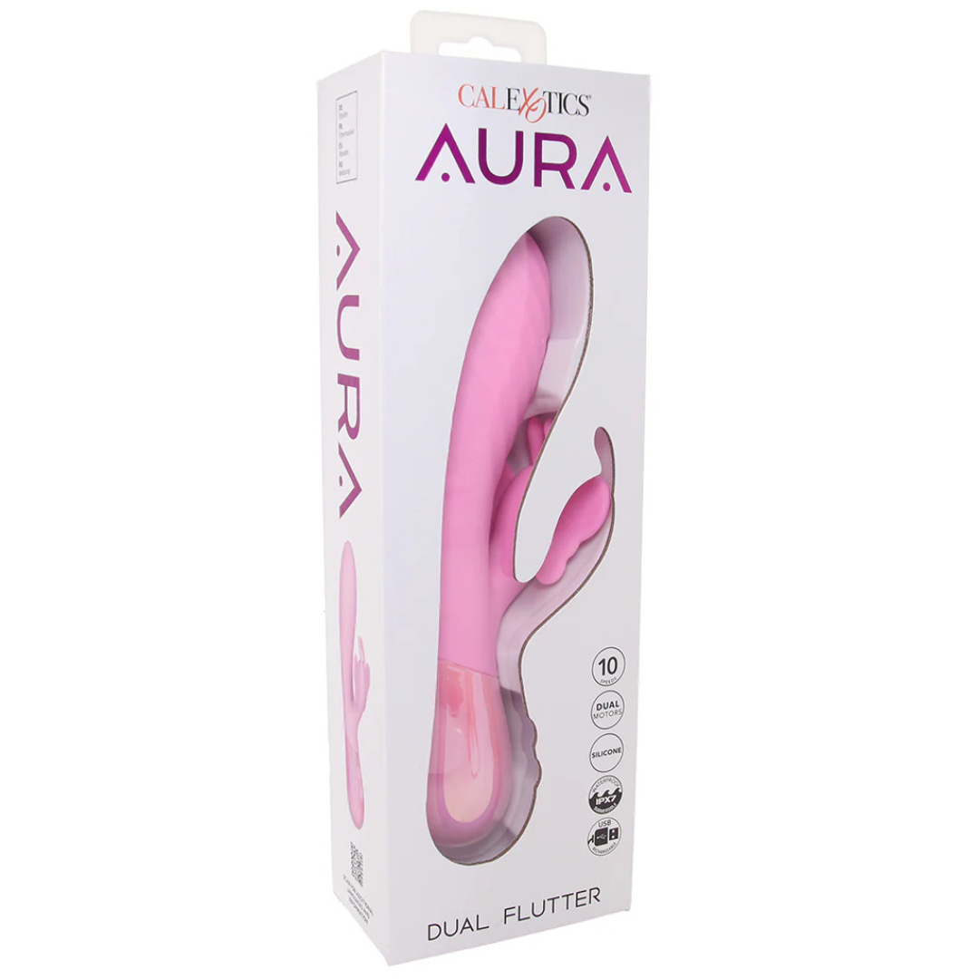 Aura Dual Flutter – Luxury Dual-Ended Butterfly Vibrator