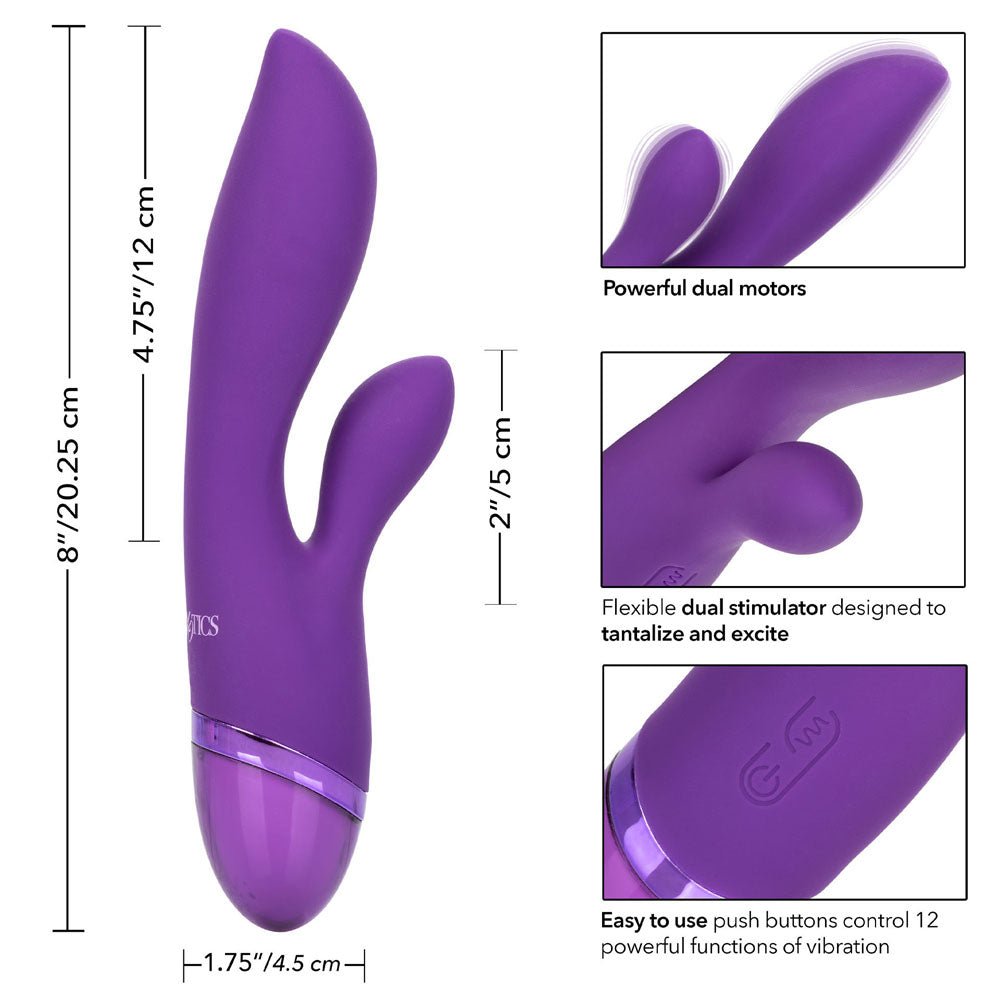 Aura Dual Lover – Rechargeable Dual Stimulation Vibrator