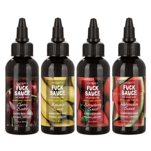 Fuck Sauce Flavored Water-Based Personal Lubricant Variety Pack 2oz