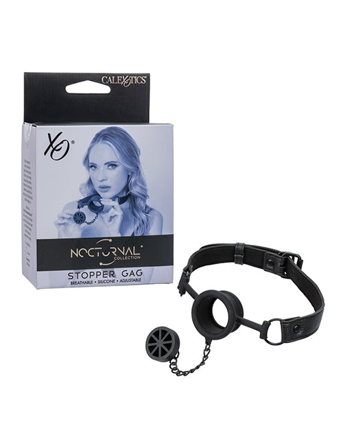 Nocturnal Collection Stopper Gag – Versatile Restraint Play Gag