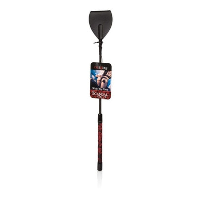 Scandal Wide Tip Crop with Hand-Stitched Tip and Designer Handle Bondage Riding Crop