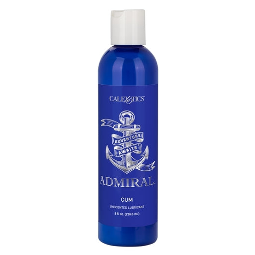 Admiral Cum Unscented Lubricant Water-Based Formula 8 Fl Oz