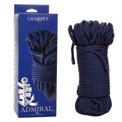 Admiral Rope 98.5' / 30 m Navy Blue Multi-Purpose Bondage Rope